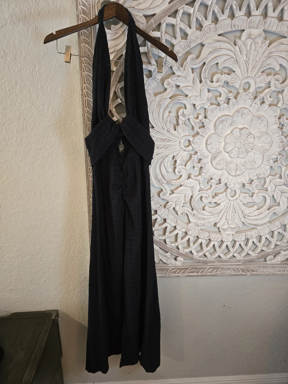 Free People Women’s Black Endless Summer Nya Maxi Dress S Cutout Bodice - Picture 2 of 7
